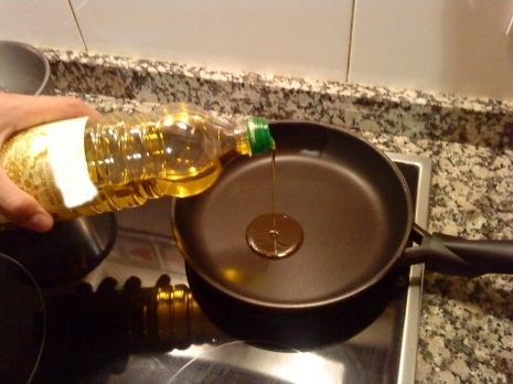 El aceite de oliva virgen extra del Bajo Aragón es perfecto para freir alimentos